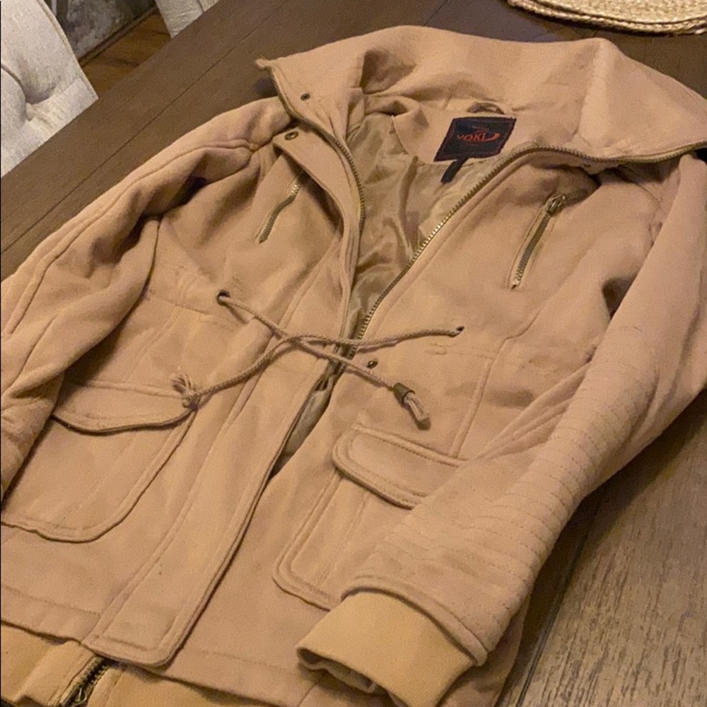 Dark tan jacket